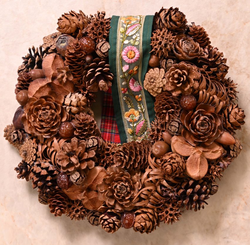 TokyoWreath 伊藤よういちクラフト リース作家 リース職人 クリスマスリース|ナチュラル、ミニプレゼントリース