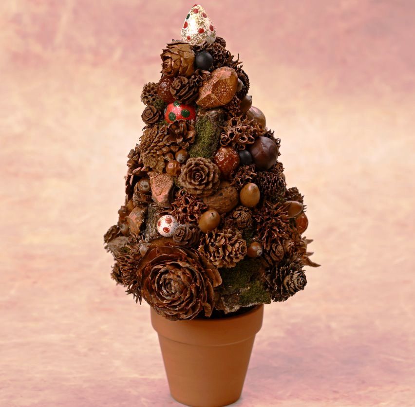 TokyoWreath 伊藤よういちクラフト リース作家 リース職人 クリスマスリース|ナチュラル、ミニツリー