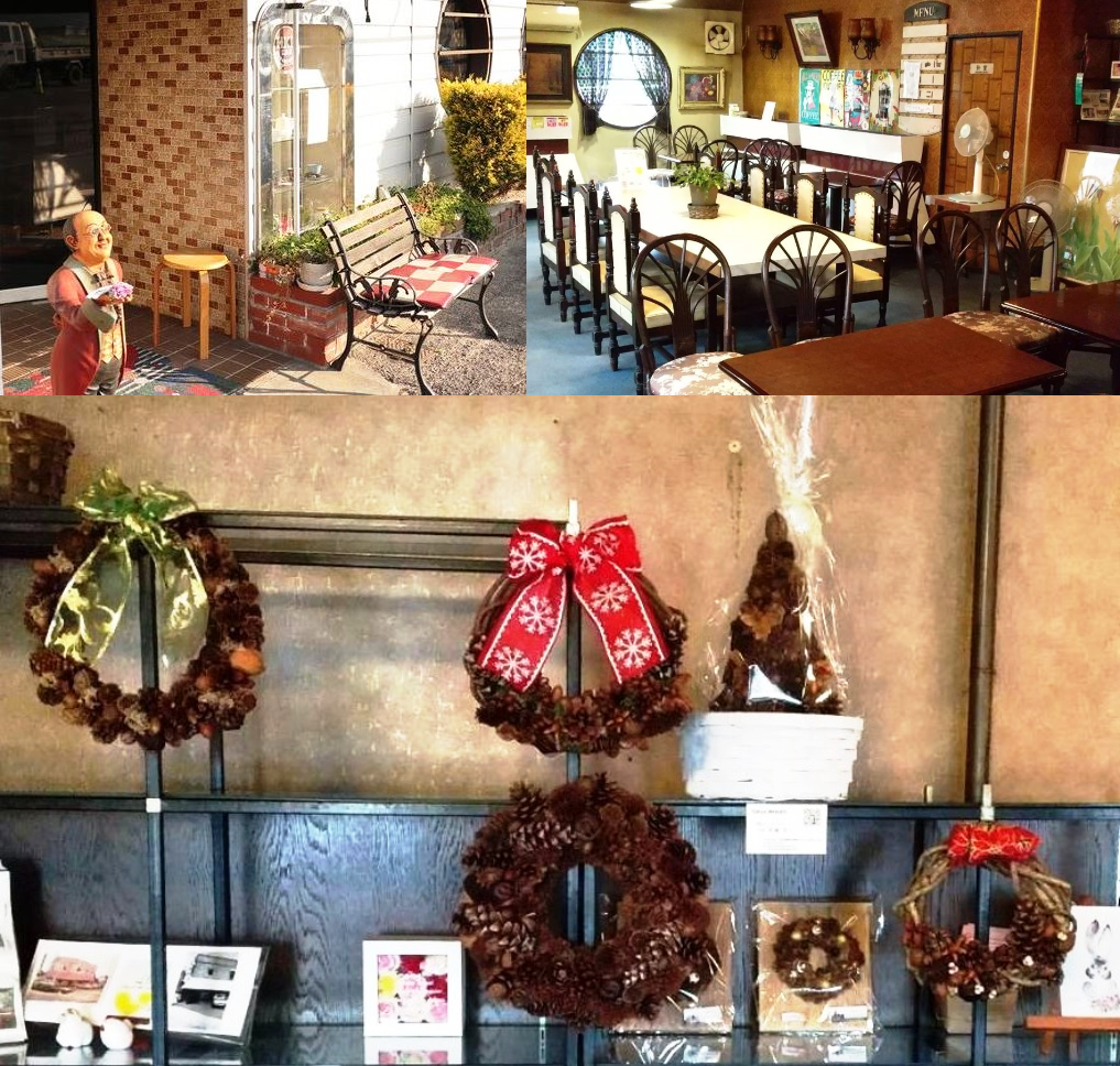 月光純喫茶|TokyoWreath 伊藤よういちクラフト リース作家 リース職人 クリスマスリース